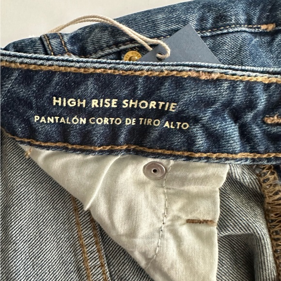 Universal Thread Women’s Jean Shorts High Rise Shortie Size 0/25 Vintage Stretch - Picture 7 of 8